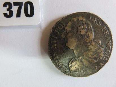 Monnaies - Louis XVI (Contitution) - 2 Sols...