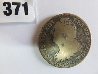Monnaies - Louis XVI (Contitution) - 2 Sols...