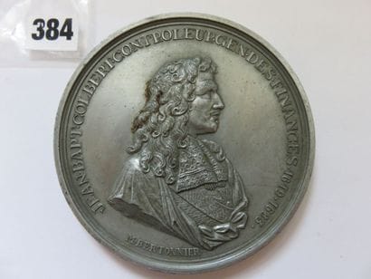 Médaille de Jean Baptiste Colbert controleur...