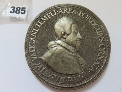 Médaille - Pape Alexandre VII (1655-1667),...