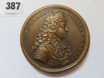 Médaille de Louis XIV 1665 - La Colonie de...