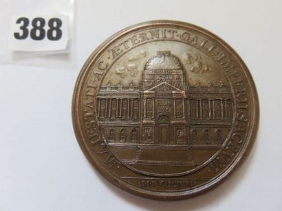Médaille de Louis XIV 1667 - Construction...
