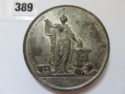 Médaille de Guillaume III d'Orange et de...