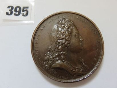 Médaille de Louis XV 1715 - Déclaration de...
