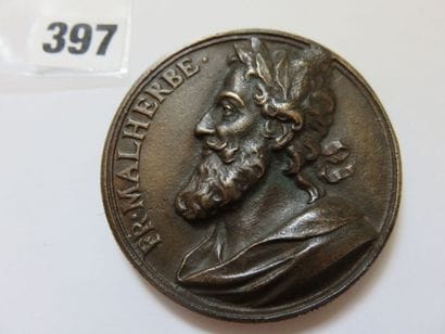 Médaille de François de Malherbe (1555-1628)...