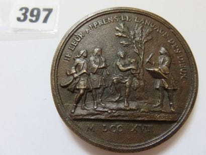 Médaille de François de Malherbe (1555-1628)...