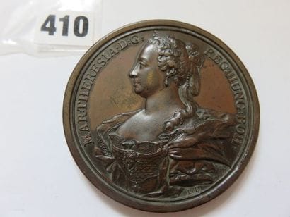 Médaille - Marie Thérèse d'Autriche, reine...