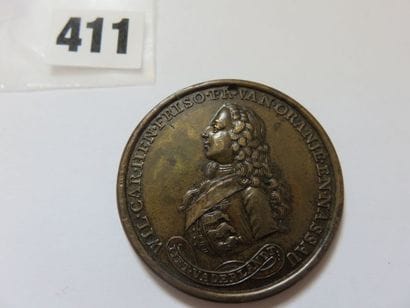 Médaille de Guillaume IV prince d'Orange-Nassau...