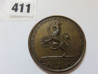 Médaille de Guillaume IV prince d'Orange-Nassau...
