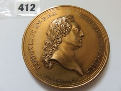 Médaille de Louis XV 1770 - Hôtei de la Monnaie...