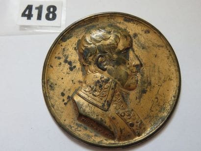 Médaille - Bonaparte Ier consul - Son buste...