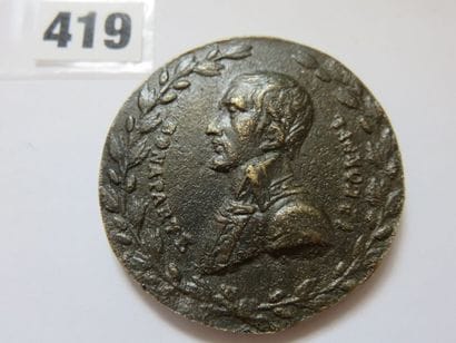 Médaille - Bonaparte Ier consul - Son buste...