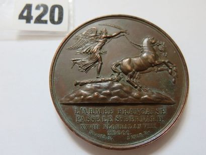 Médaille - Passage du Saint-Bernard, 17 Mai...