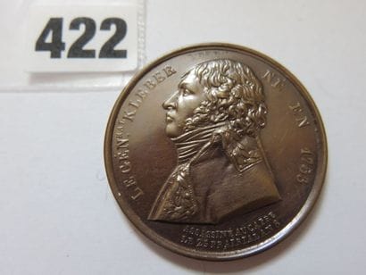Médaille - Assassinat du général Kleber,...