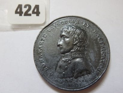 Médaille - Rétablissement de la Place Bellecour...