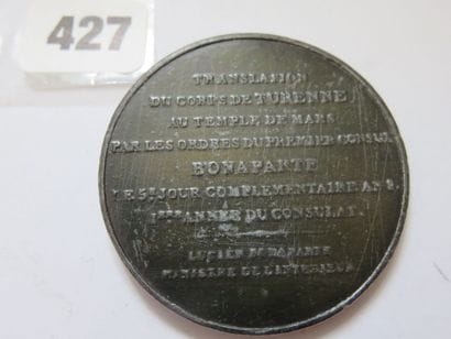Médaille - Translation au Invalides du corps...