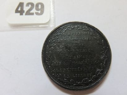 Médaille - Hommage à Napoléon Bonaparte,1800...