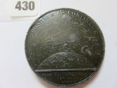 Médaille - Paix de Lunéville, 9 Février 1801...