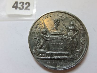 Médaille - Paix de Lunéville, 9 Février 1801...