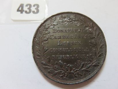 Médaille - Construction du pont de Dourdan,...