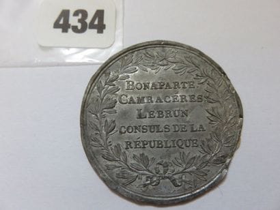 Cliché - BONAPARTE/CAMBACÉRES/LEBRUN/CONSULS...