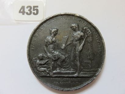 Médaille - Constitution à Lyon de la République...