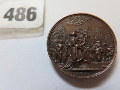 Médaille - Translation aux Invalides du corps...