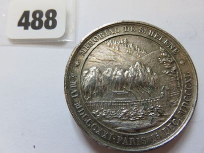 Médaille - Mémorial de Sainte-Hélène, 3 Mai...