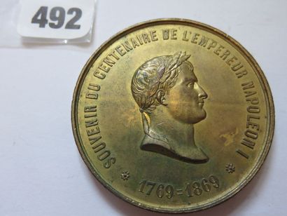 Médaille - Souvenir du centenaire de la naissance...