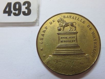 Médaille - Souvenir de Waterloo - Champ de...