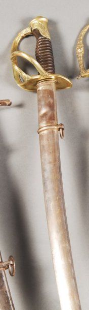 Sabre d'officier de cavalerie légère modèle...