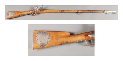 Fusil d'honneur de Dragon. Canon rond frappé...