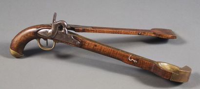 Rare et curieux pistolet signaleur de Marine...