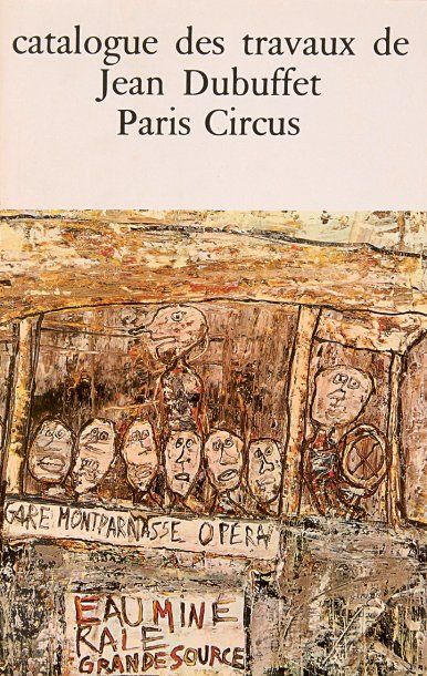 DUBUFFET Jean
CATALOGUE DES TRAVAUX DE JEAN...