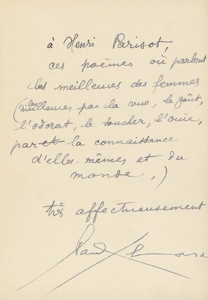 ÉLUARD Paul. HUGO Valentine
MÉDIEUSES. Paris,...