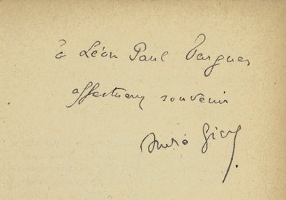 [GIDE André]
TAGORE Rabindranath. AMAL ET...