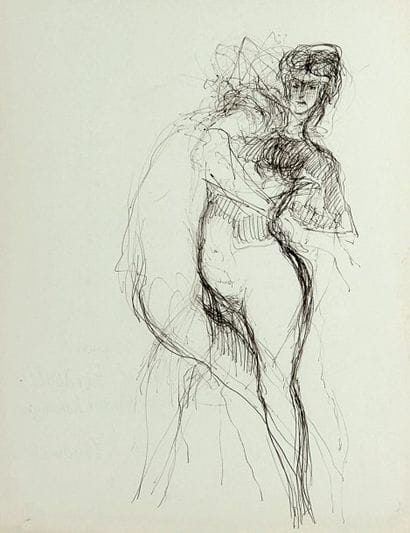 KLOSSOWSKI Pierre
DESSIN ORIGINAL SIGNÉ....