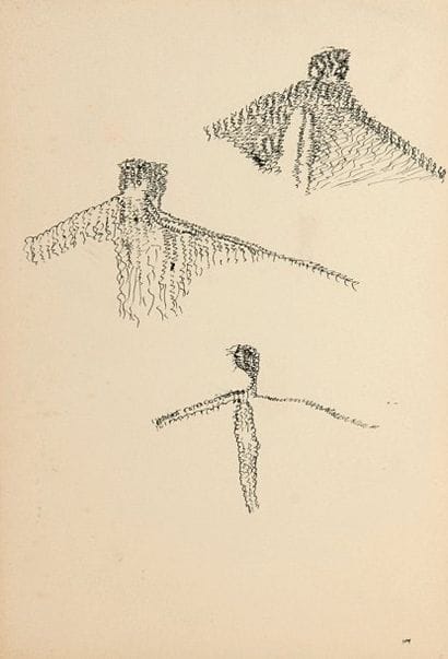 MICHAUX Henri
DESSIN MESCALINIEN SIGNÉ. Circa...