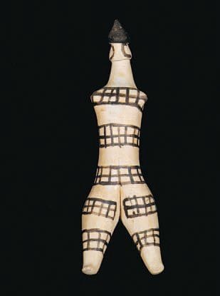 Petite Vénus Céramique beige clair, peinture...