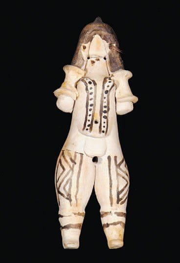 Vénus callipyge Céramique beige clair avec...