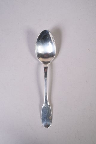 Cuillère à café en argent, modèle uniplat,...