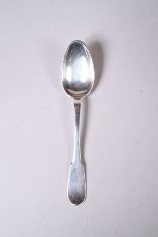Cuillère à café en argent, modèle uniplat,...