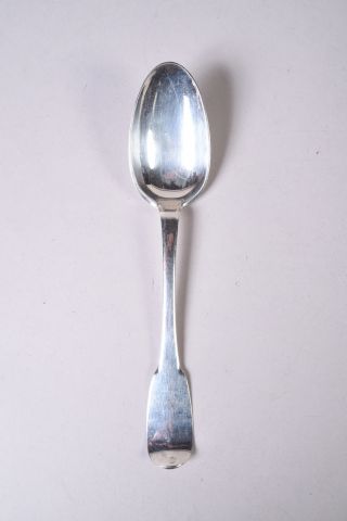 Cuillère de table en argent, modèle uniplat,...