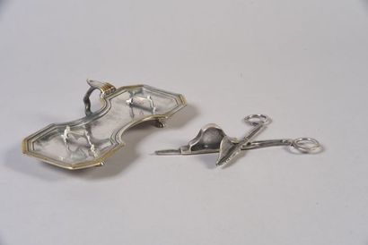 Mouchette et plateau porte-mouchettes en...