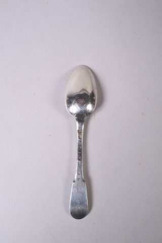 Cuillère à café en argent, modèle uniplat,...