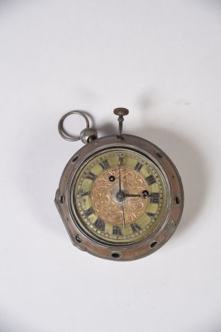 Importante montre à coque en argent gravée...