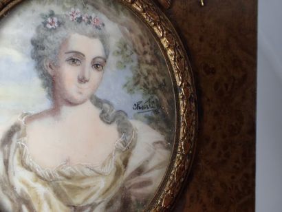 Ecole française de la fin du XIXe siècle....