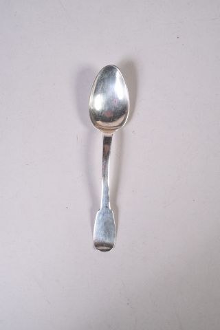 Cuillère à café en argent, modèle uniplat,...