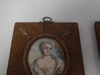 Ecole française de la fin du XIXe siècle....