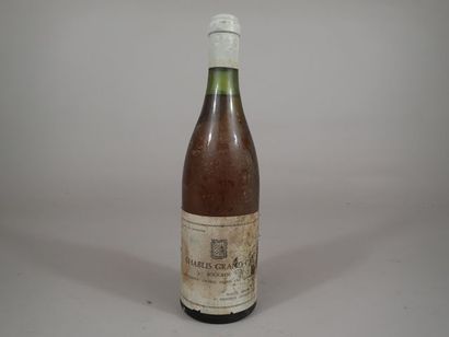 1 bouteille Chablis GC Bougros Marcel Servin,...